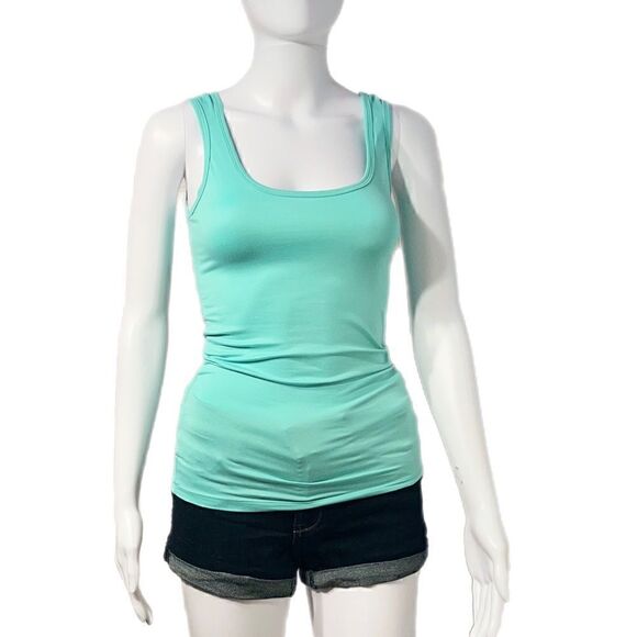 Rue21 Fitted Tank Top Bundle- Coral Pink/Cool Mint (XS) - Picture 7 of 11